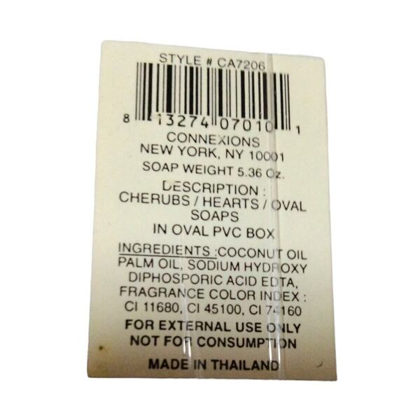 90s Decorative Guest Soap Set Angel Heart Flower - Picture 2 of 2